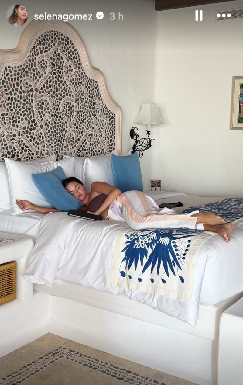 Selena Gomez da un vistazo de sus vacaciones en México