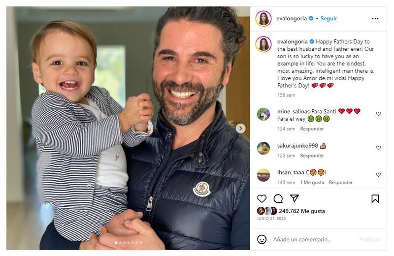 Santiago Bastón y su padre Pepe Bastón en 2020