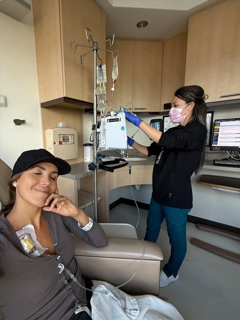 La Flaca Guerrero llega a la penúltima ronda de quimioterapia