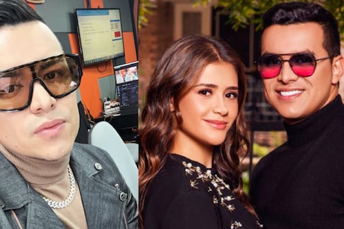 Se conocen imágenes de Sonia, esposa de Yeison Jiménez, durante el velorio del cantante