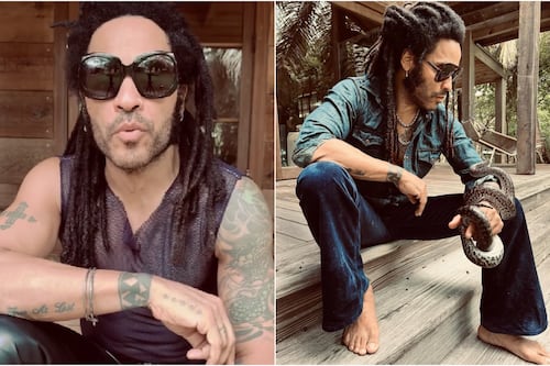 Lenny Kravitz además de ser papá estrella es “un papacito” a sus 60 años: incendió el Internet con su último video