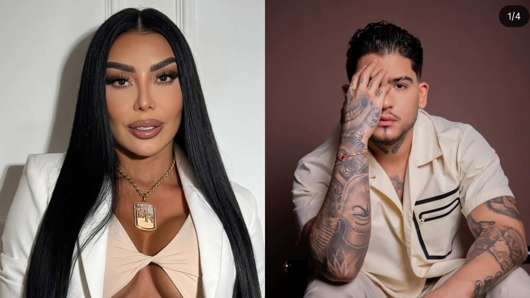 Foto de Marcela Reyes exesposa del cantante B-King hallado muerto en México.