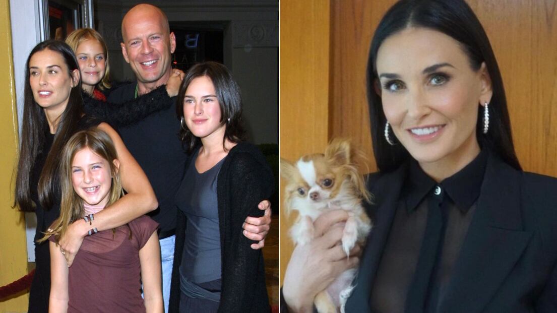 Demi Moore y Bruce Willis