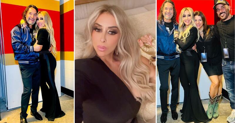 El negro es uno de los colores favoritos de Cristy Solís