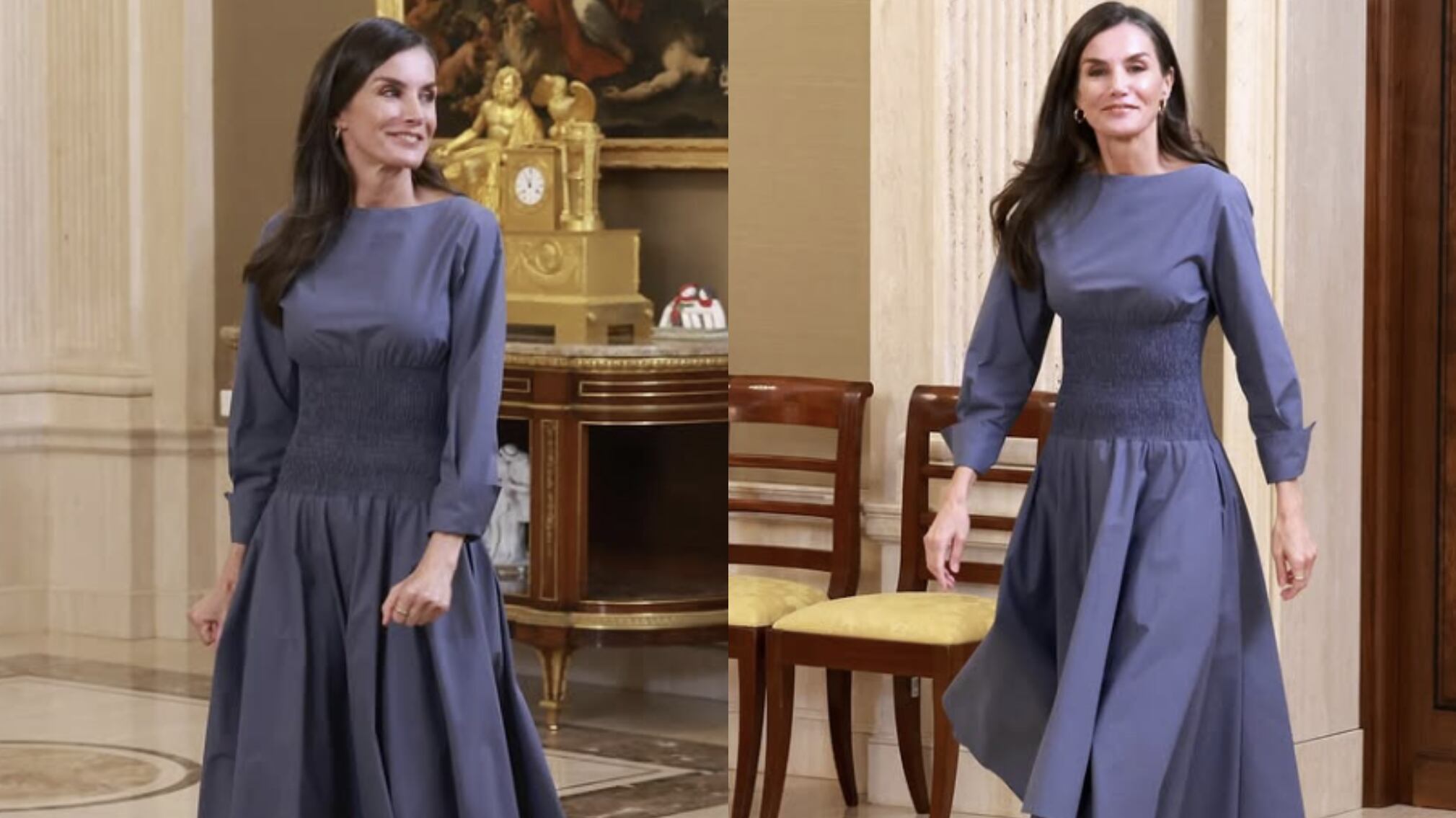 El deslumbrante look de la reina Letizia