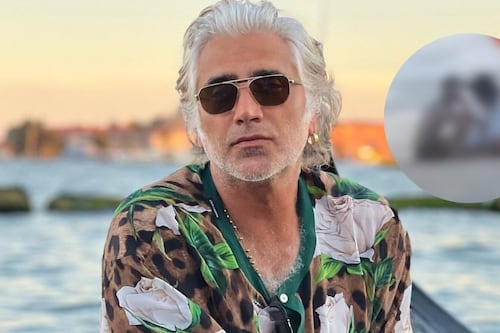 Filtran foto comprometedora de Alejandro Fernández con otro hombre en la playa; ¿qué estaban haciendo?