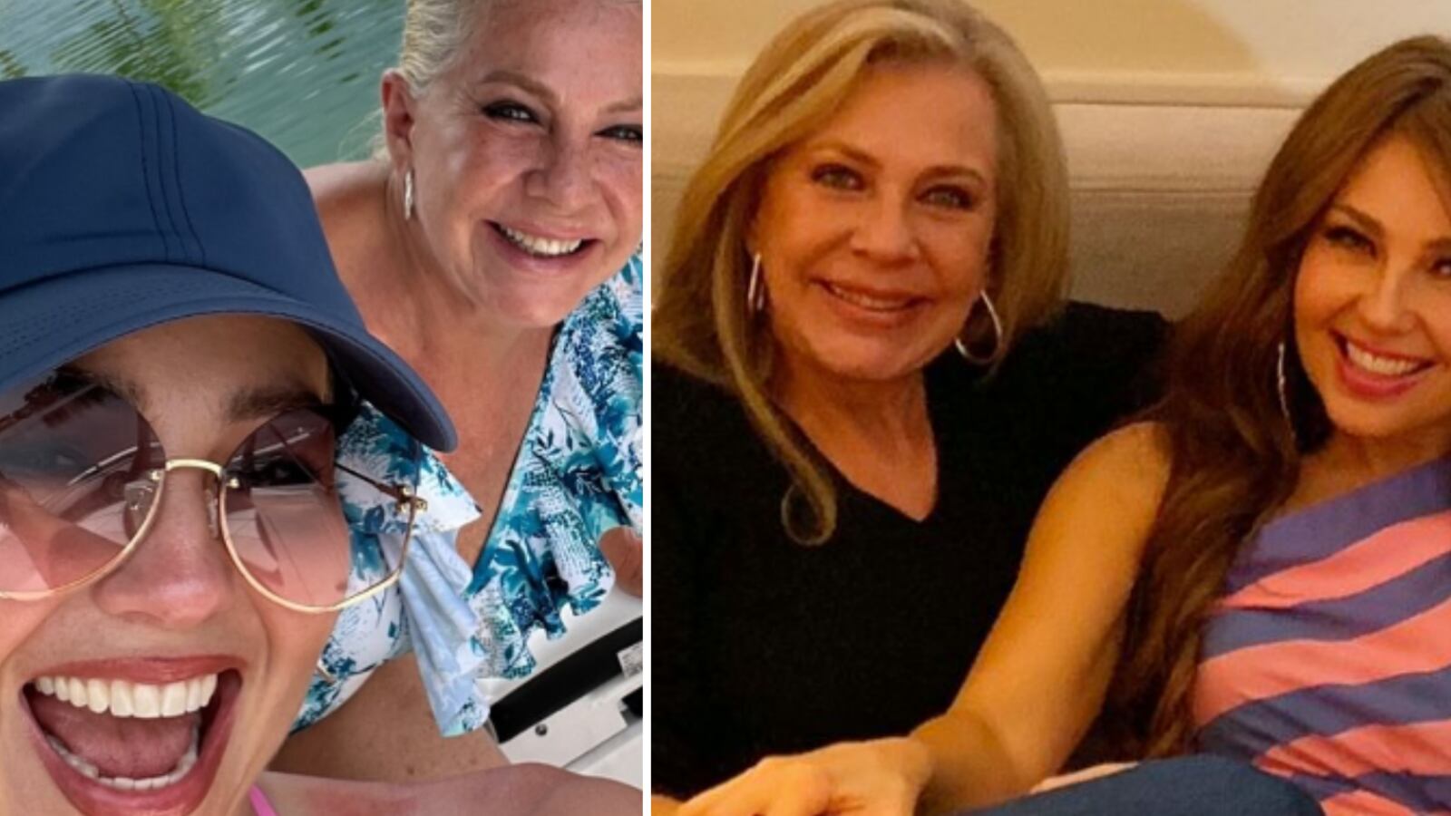 Thalía y Ernestina Sodi