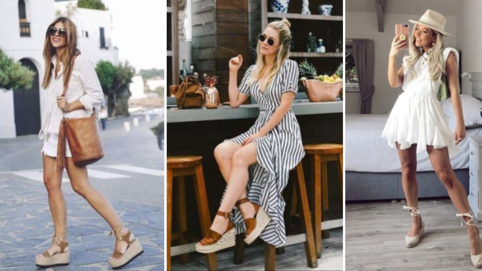 Maneras de combinar plataformas en tus looks de verano