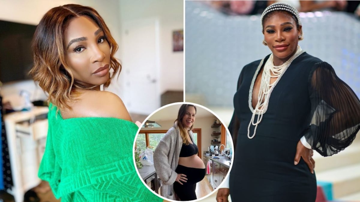 La famosa tenista sorprendió en la MET Gala presumiendo su baby bump junto a su esposo Alexis Ohanian.