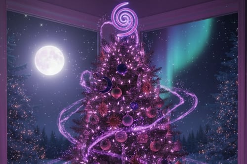 Mhoni Vidente revela los colores del pino de Navidad 2025 y su significado espiritual