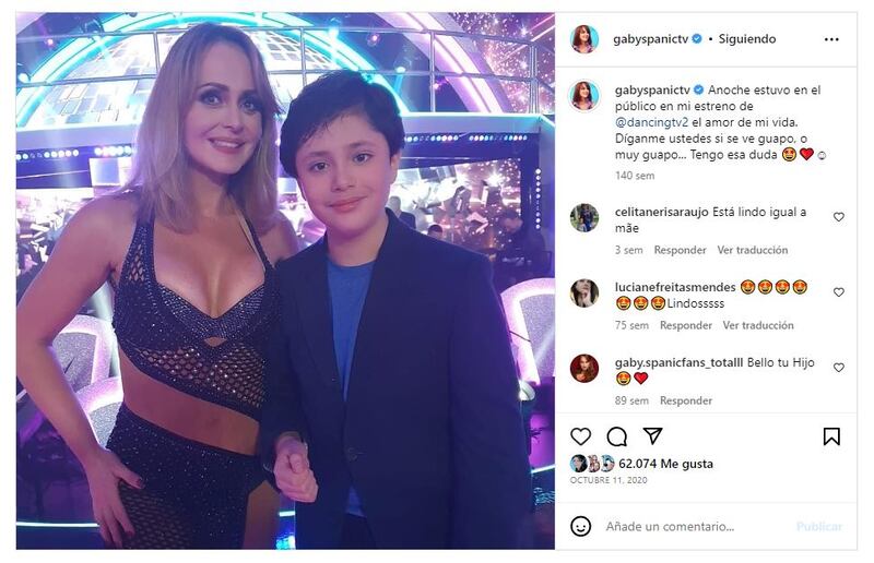 Hijo de Gaby Spanic