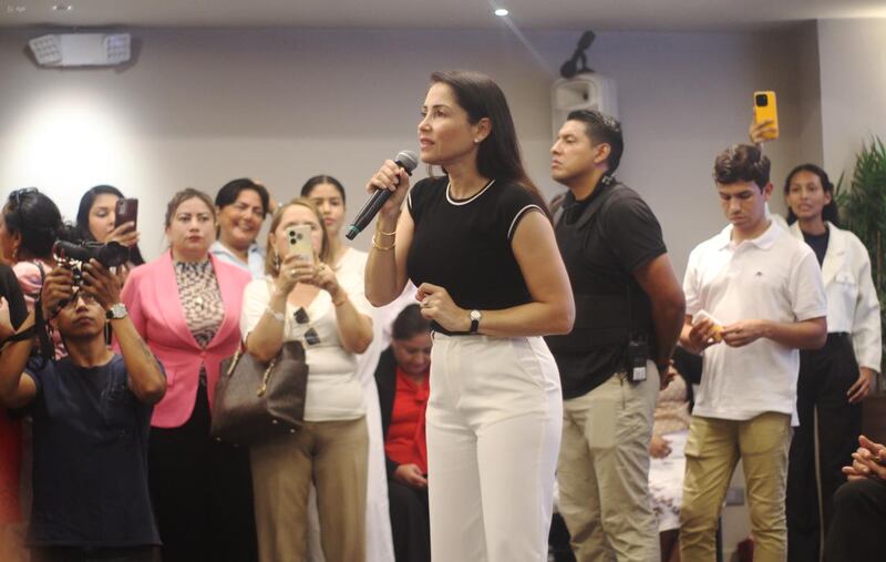 Luisa González, candidata presidencial