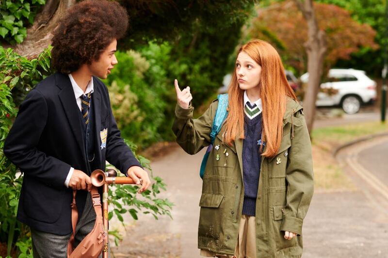 Escena de la serie 'Geek Girl'