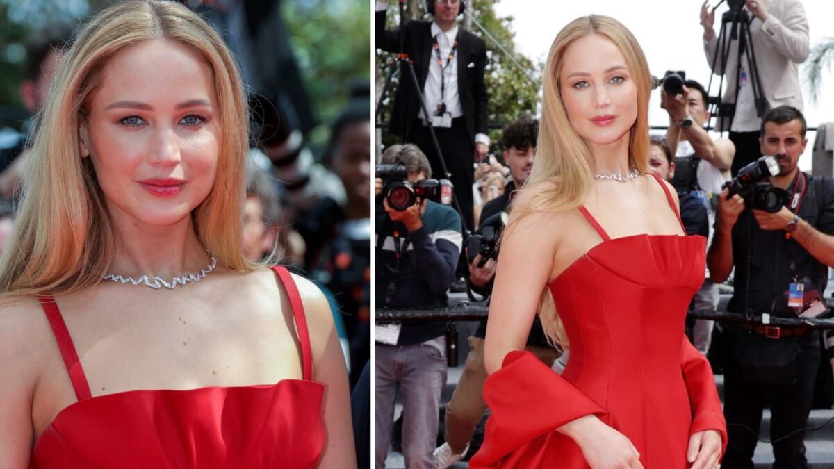 Jennifer Lawrence rostro