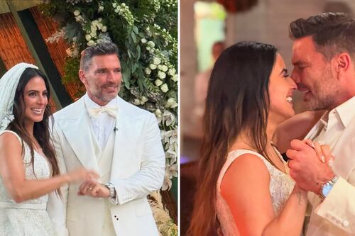Las extravagancias en la boda de Julián Gil y su novia que sorprendieron: esto no pasó desapercibido y causó críticas