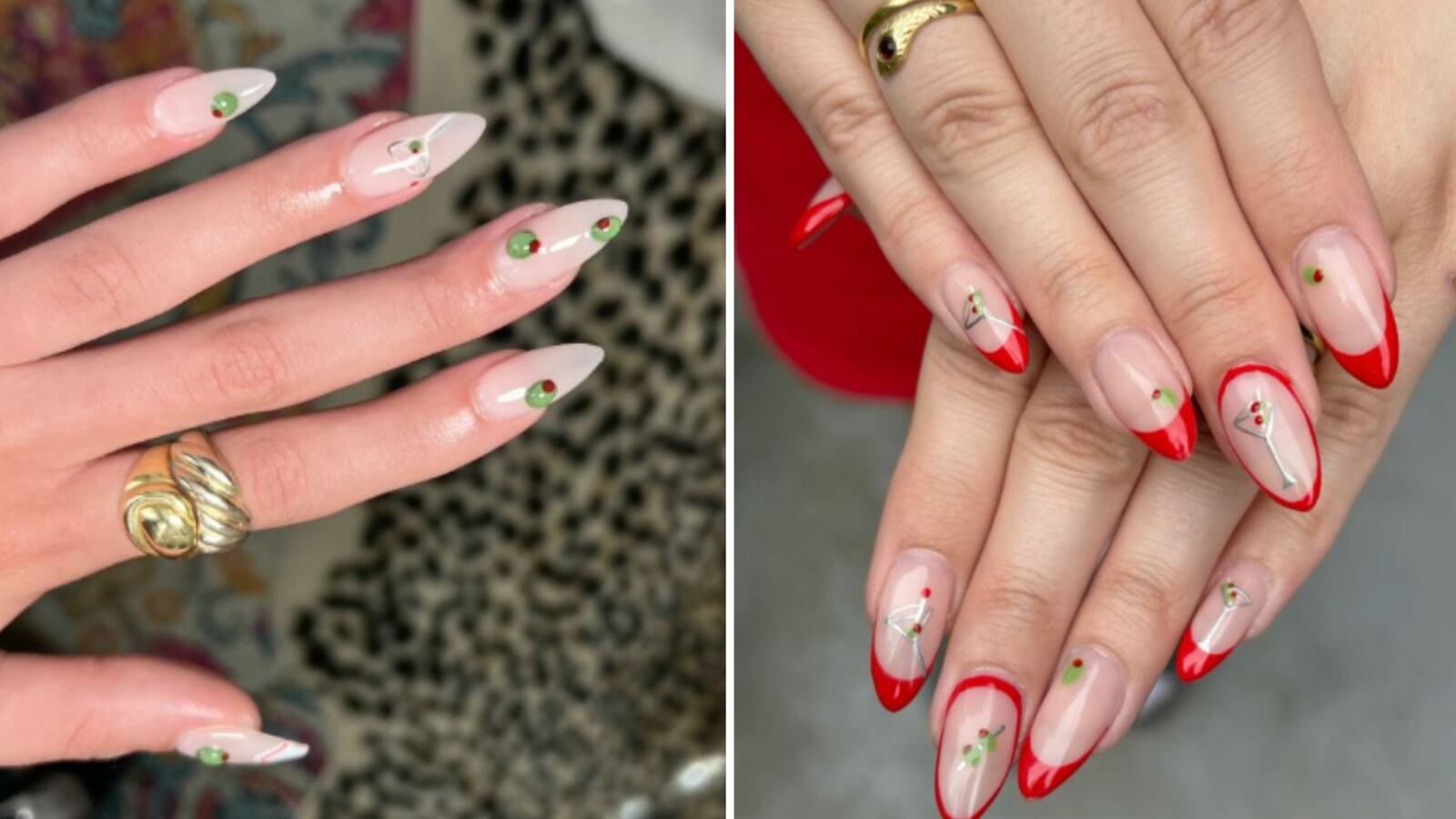 Qué son las uñas dirty martini