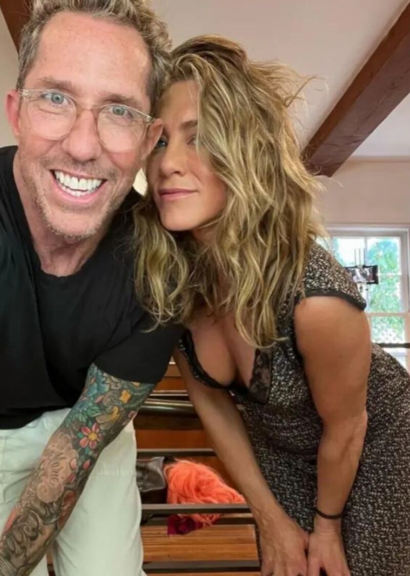 Jennifer Aniston y Chris McMillan