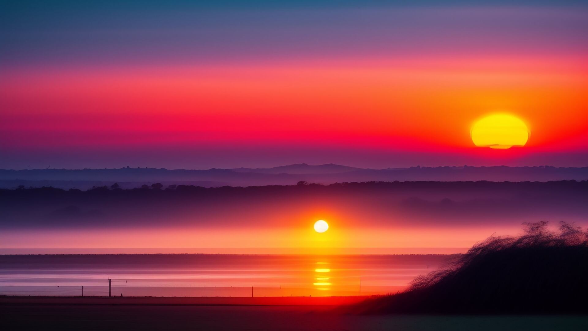 "Siete soles" aparecieron en el cielo chino. (Imagen referencial)