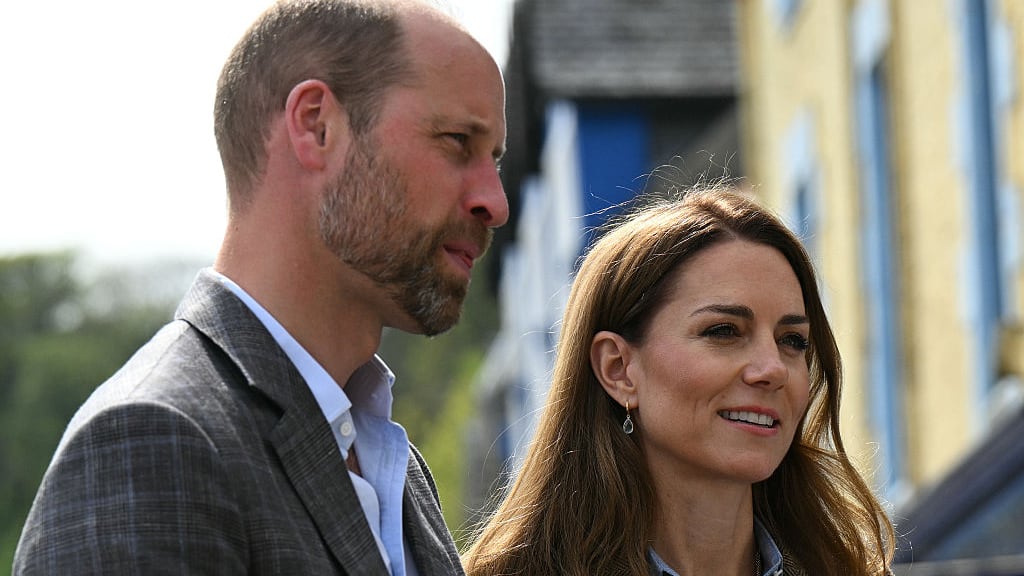 Kate Middleton y el Príncipe William en Escocia