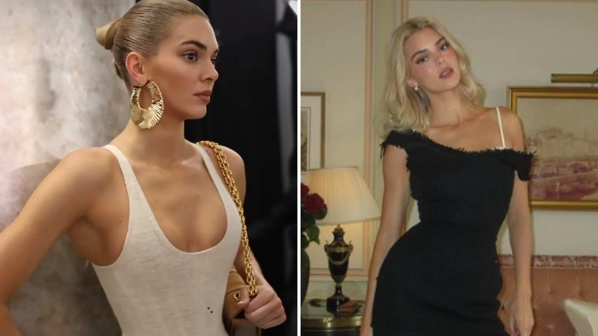 Kendall Jenner se llenó de críticas tras desfilar en París con un ajustadísimo corsé que desfiguró cuerpo.