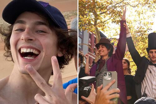 “¿Es la versión de Temu?” Timothée Chalamet reaparece con nuevo look de bigotes y los fans apenas logran reconocerlo