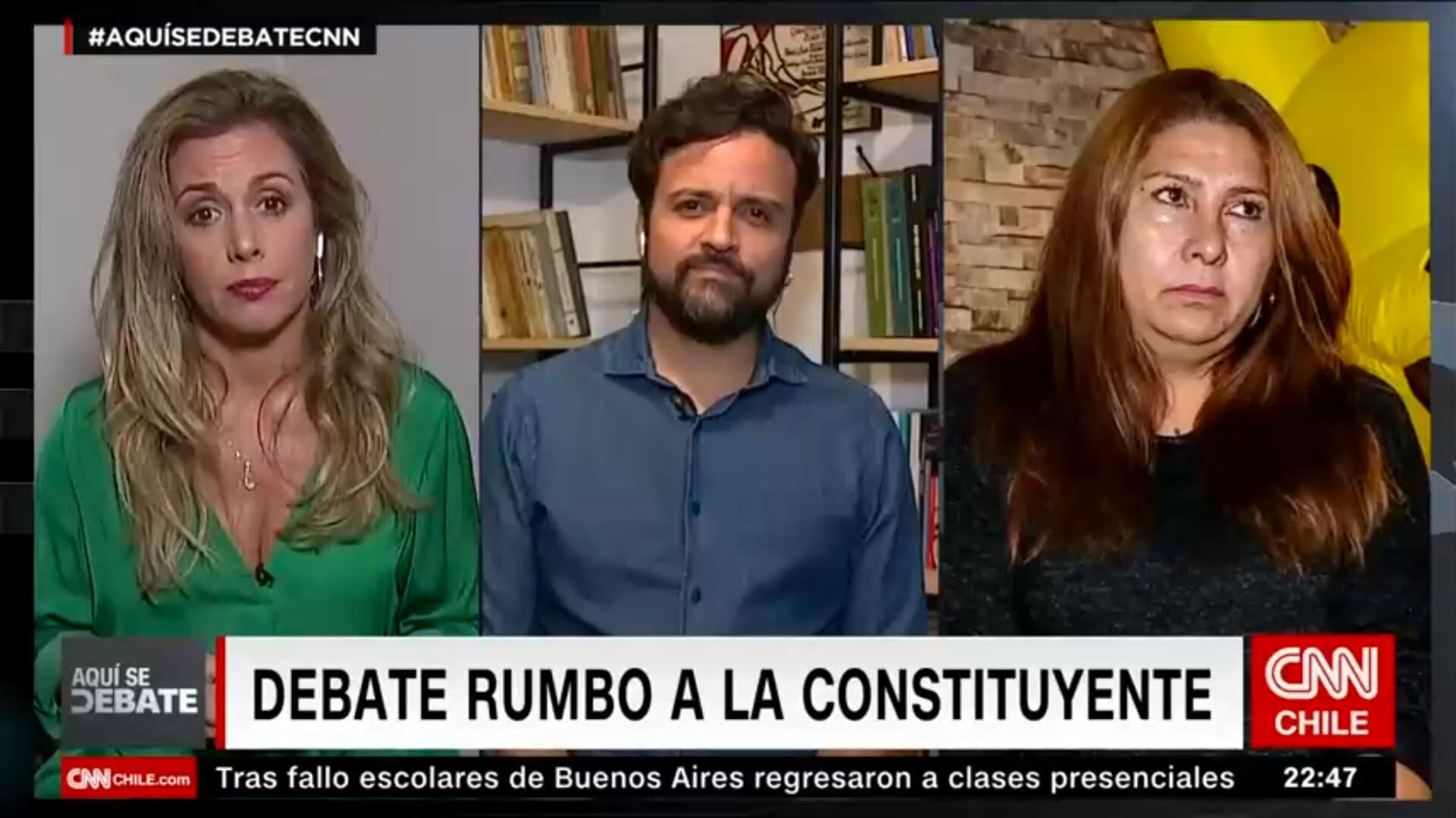 Yuyuniz Navas en Aquí se Debate
