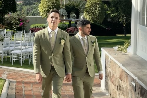 Diego Ulloa y Serghej Ferla dieron el sí en una boda que se celebró en Quito