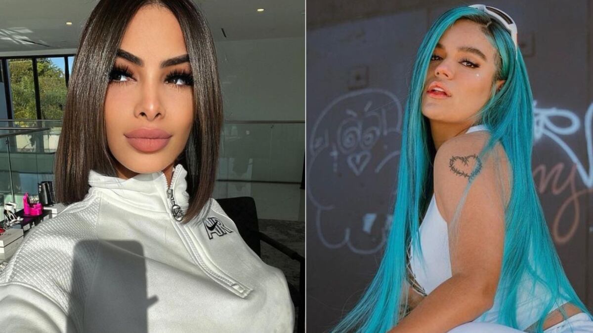 La polémica entre las cantantes de desató luego de que se diera a conocer la relación de Yailin con Anuel AA.