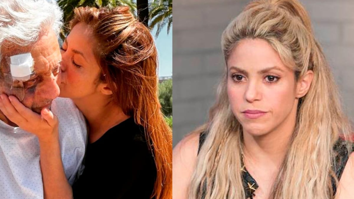 Shakira llevó a su padre de nuevo a la clínica