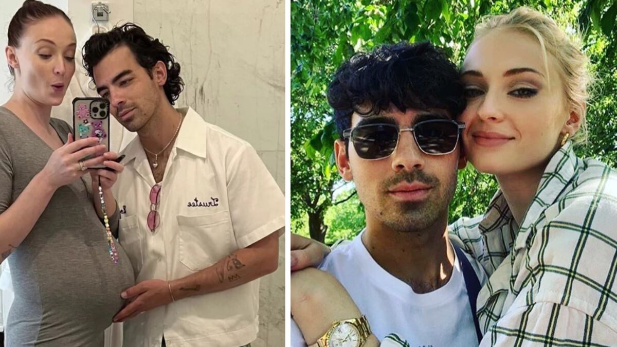 Sophie Turner y Joe Jonas son parte de los famosos que tuvieron hijos este 2022