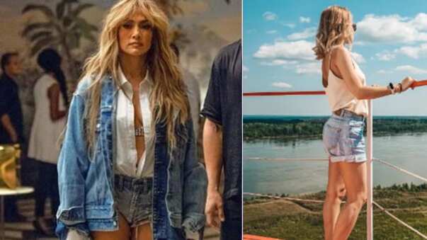 Moda short mezclilla