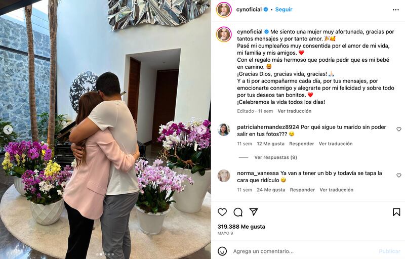 Carlos Rivera y Cynthia Rodríguez
