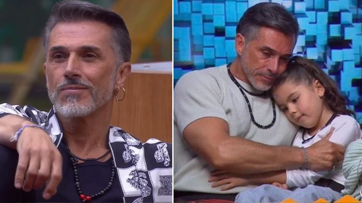 Sergio Mayer recibió la visita de su nieta en 'La casa de los famosos México'