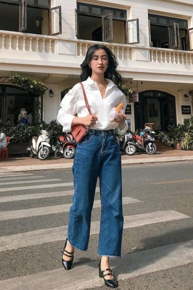 ¡Adiós tenis! Los zapatos 'coreanos' son la mejor dupla para llevar con jeans: así se usan