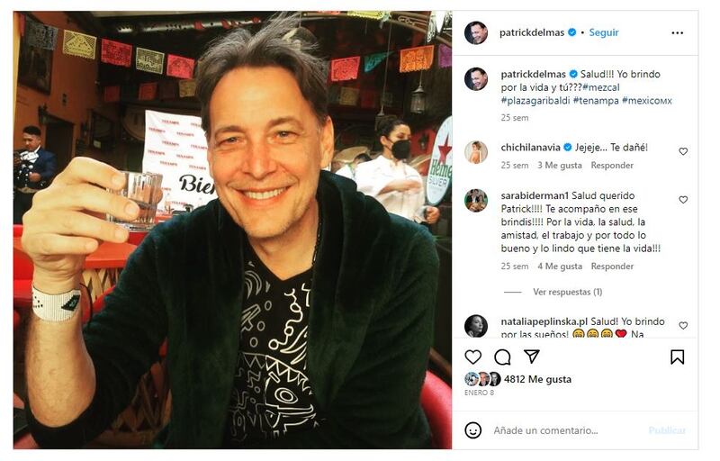 Patrick Delmas en la actualidad