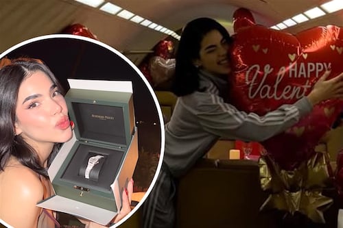 El millonario regalo de Peso Pluma a Kenia Os que desató “Boda ya” en redes