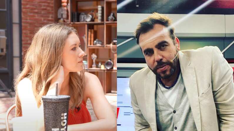 Carla Jara y Francisco Kaminski | Captura: Sin Editar e Instagram @fcokaminski