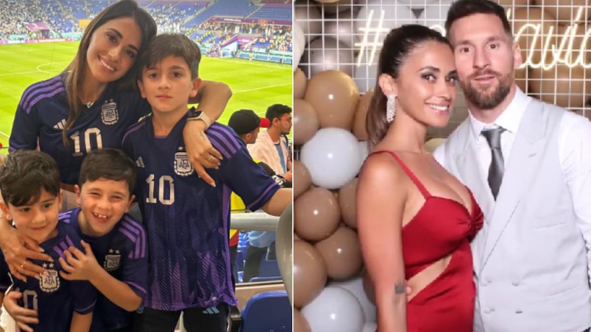 Así presume Messi a su esposa Antonela mientras ella lo apoya en el Mundial 2022