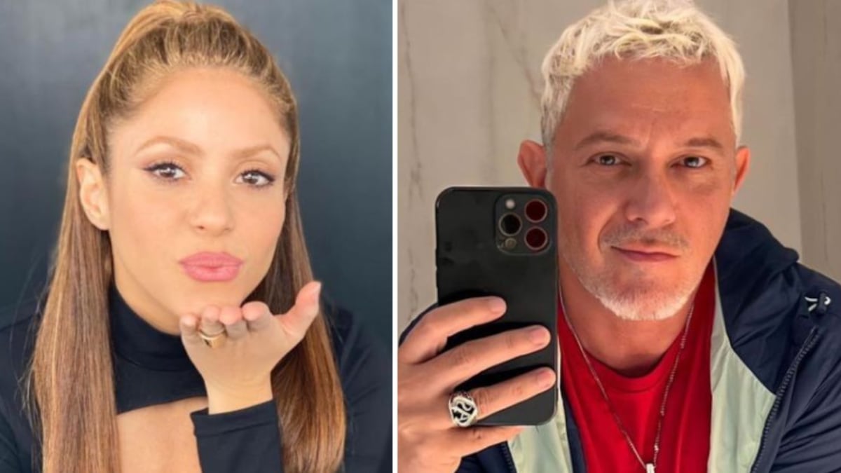Shakira y Alejandro Sanz