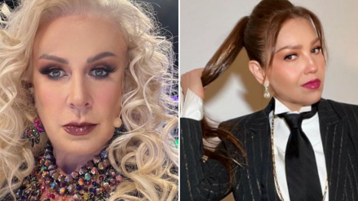 La relación de Thalía y Laura Zapata va de mal en peor