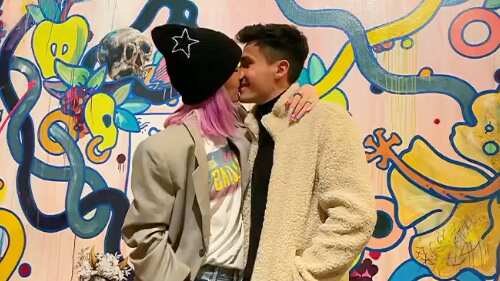 Vesta Lugg y Pablo Galdames