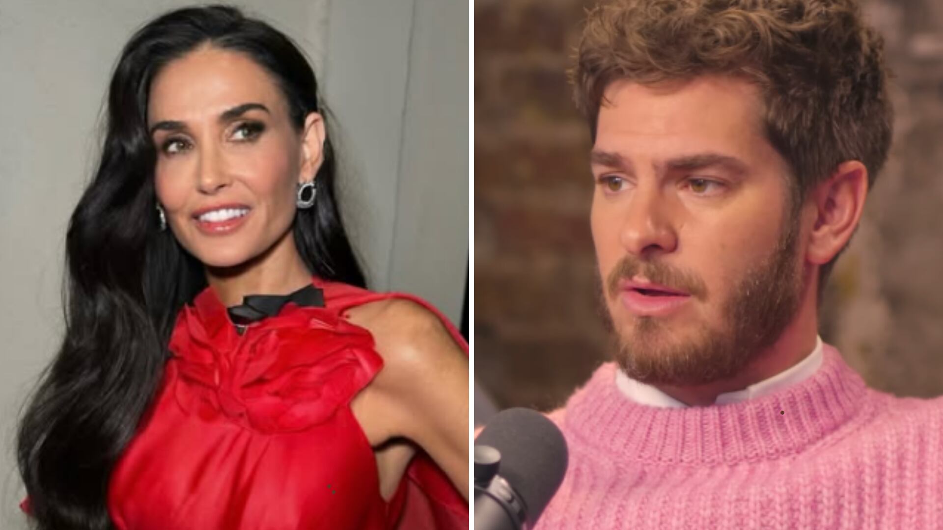 ¿Qué está pasando con Andrew Garfield y Demi Moore? Las razones por las que se rumora que están juntos