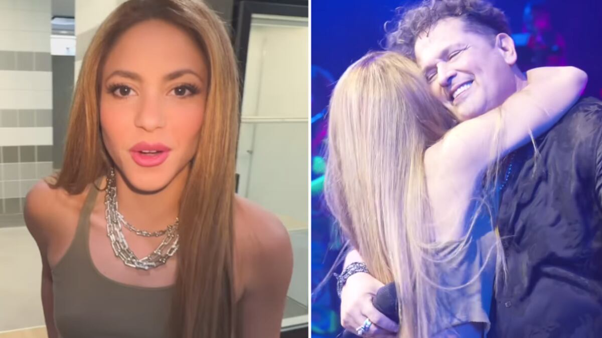 Carlos Vives reveló la razón por la que ‘huyó’ de Shakira durante uno de sus conciertos.