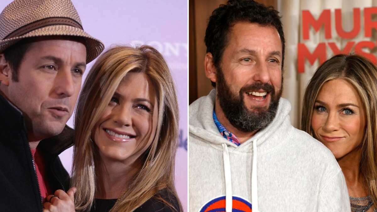 Jennifer Aniston y Adam Sandler amistad