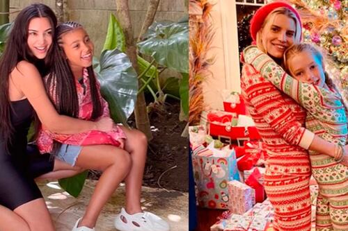 Así es la hermosa amistad de las hijas de Jessica Simpson y Kim Kardashian
