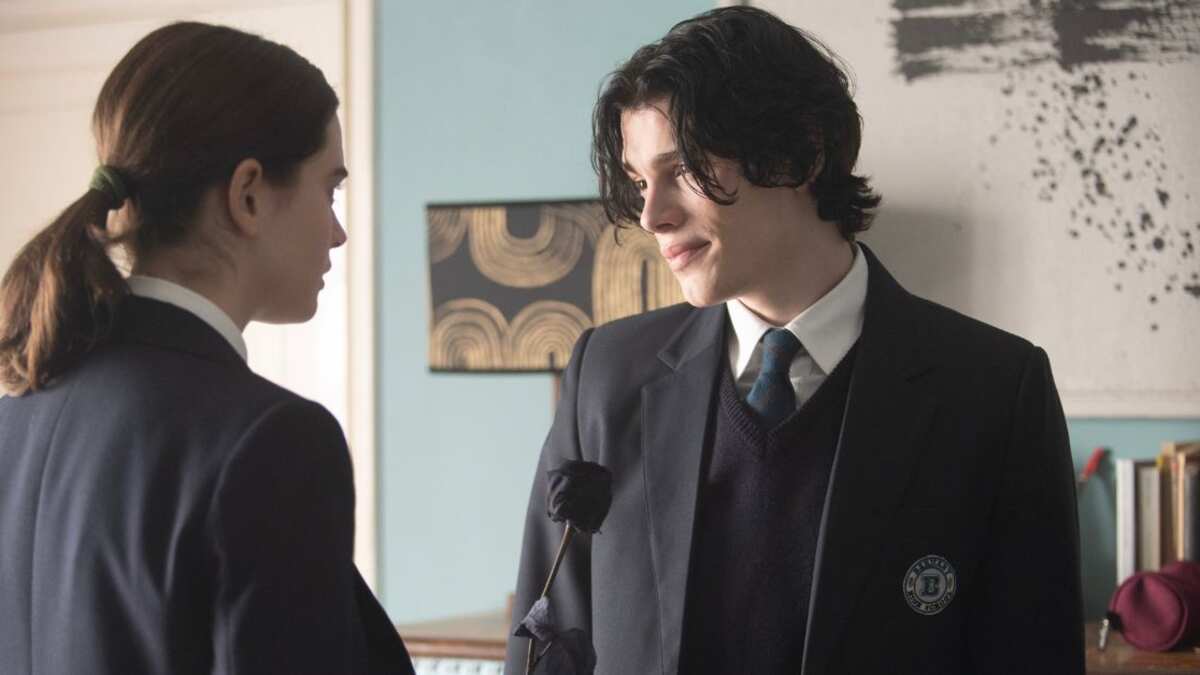 Simone Baldasseroni y Caterina Ferioli en 'Fabricante de lágrimas'