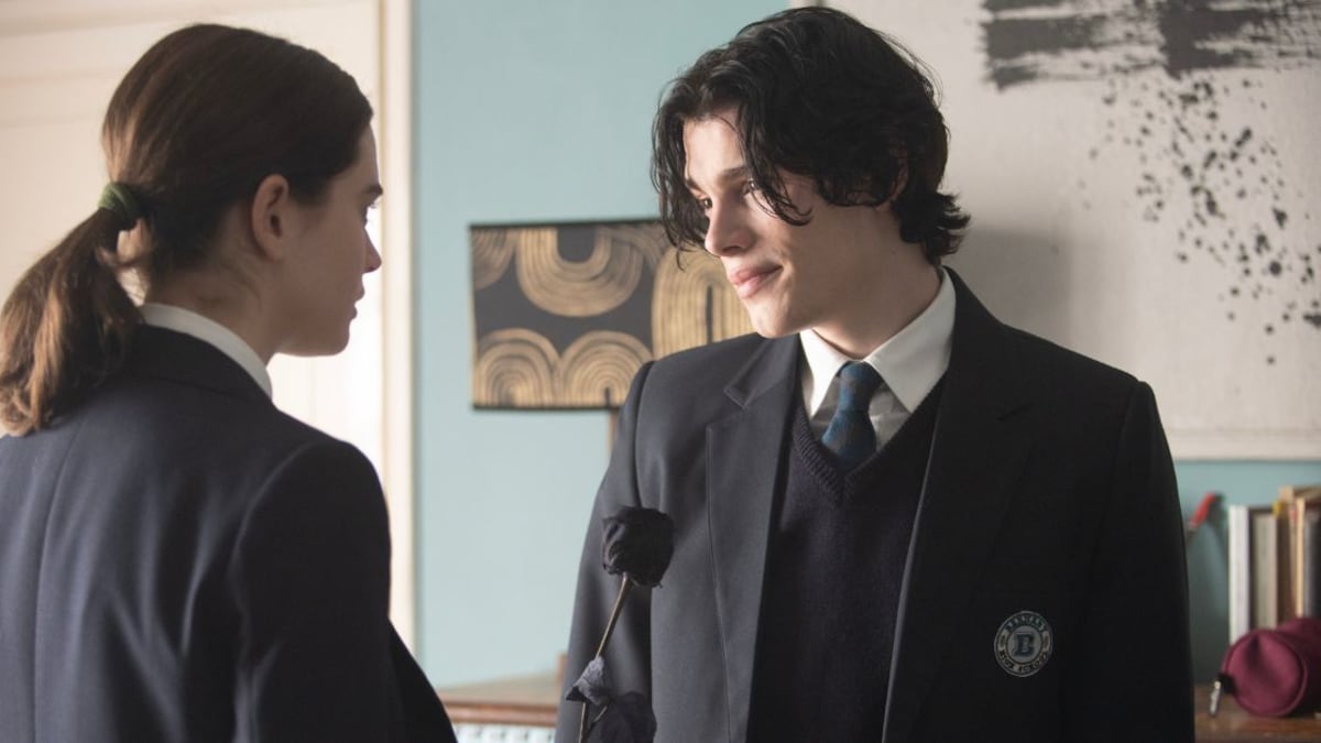 Simone Baldasseroni y Caterina Ferioli en 'Fabricante de lágrimas'