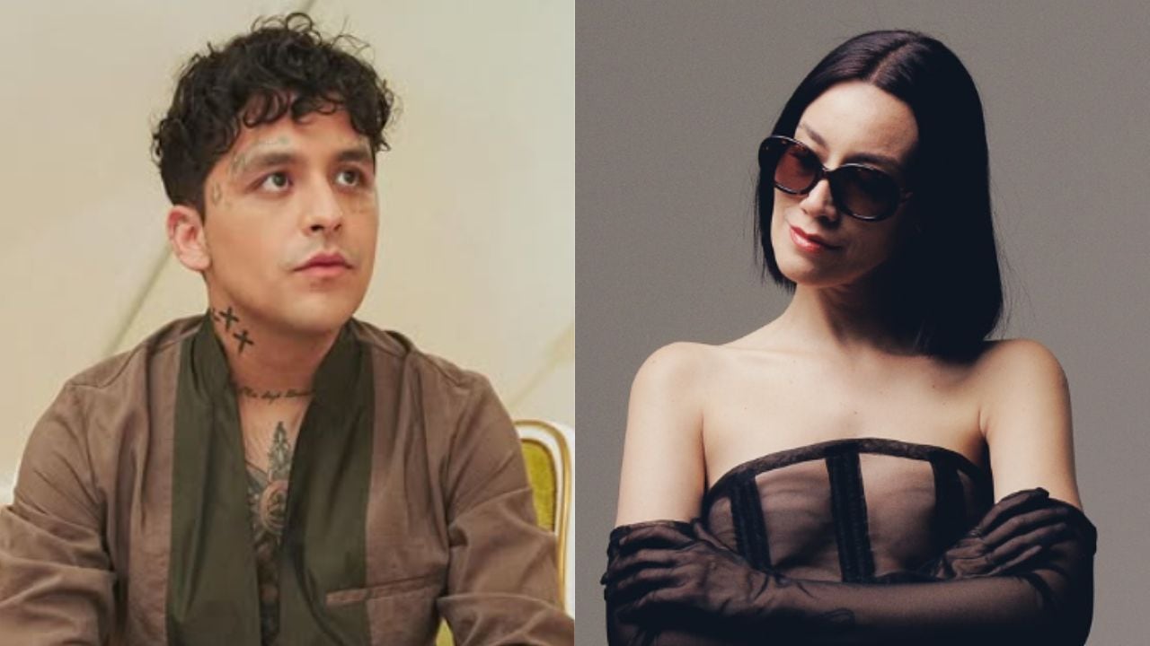 Christian Nodal y Esmeralda Camacho