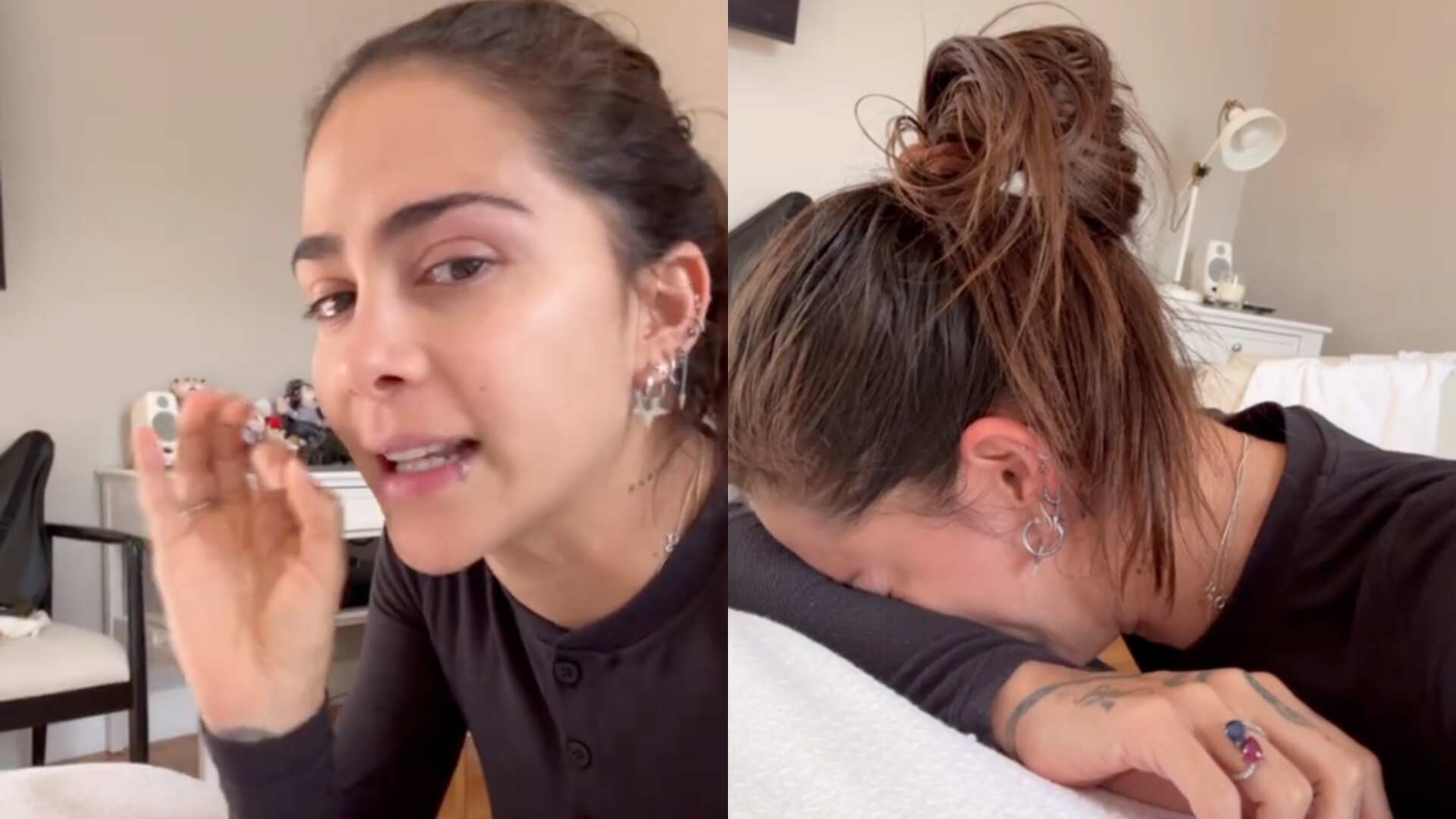 Greeicy llorando por Kai