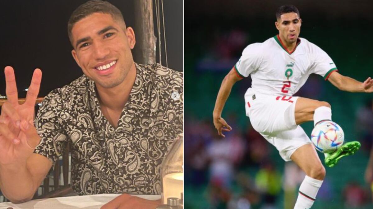 Achraf Hakimi ha honrado a sus padres.